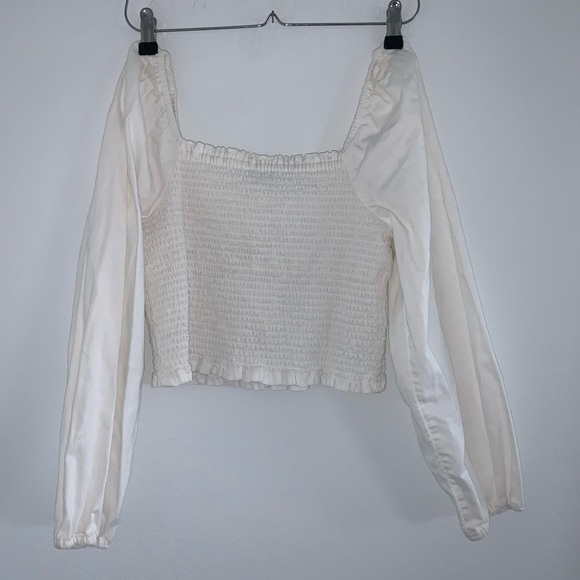 AE Smocked Long-Sleeve Top - Picture 11 of 13